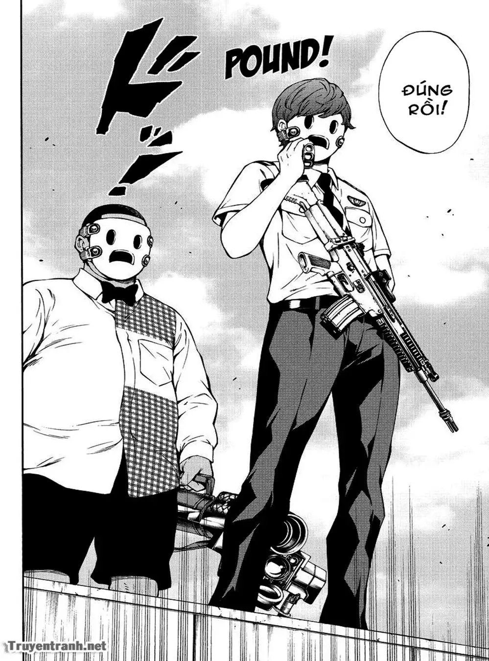 Truyện Tranh Đối Đầu Với Trọng Lực - Tenkuu Shinpan trang 4