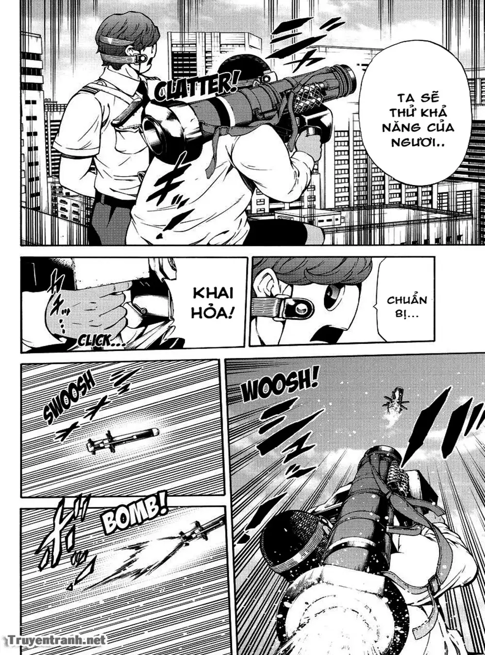 Truyện Tranh Đối Đầu Với Trọng Lực - Tenkuu Shinpan trang 4