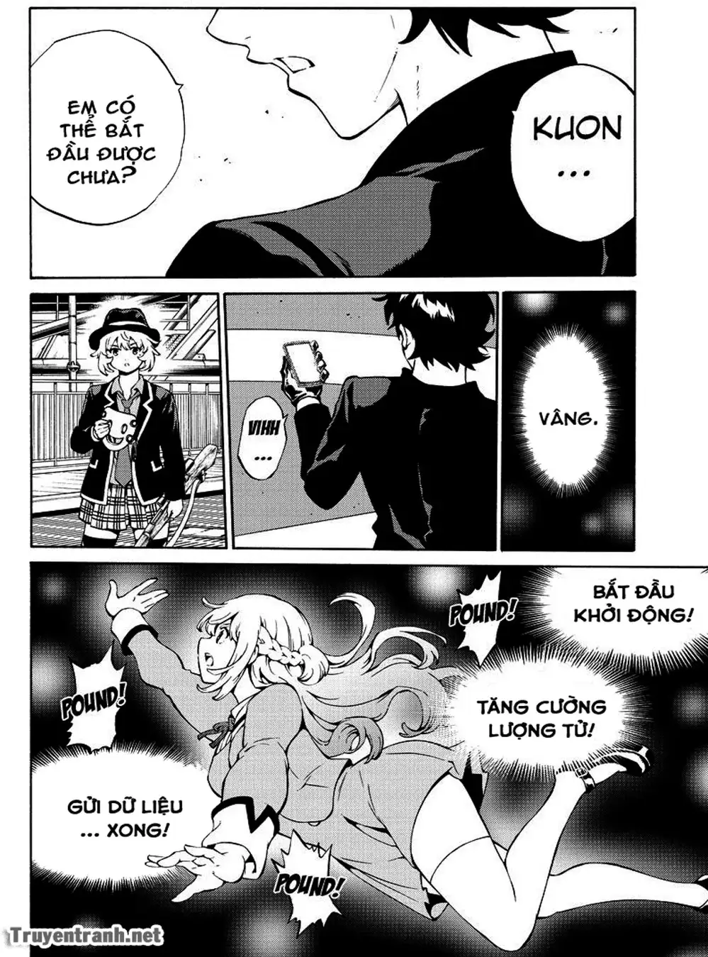 Truyện Tranh Đối Đầu Với Trọng Lực - Tenkuu Shinpan trang 4