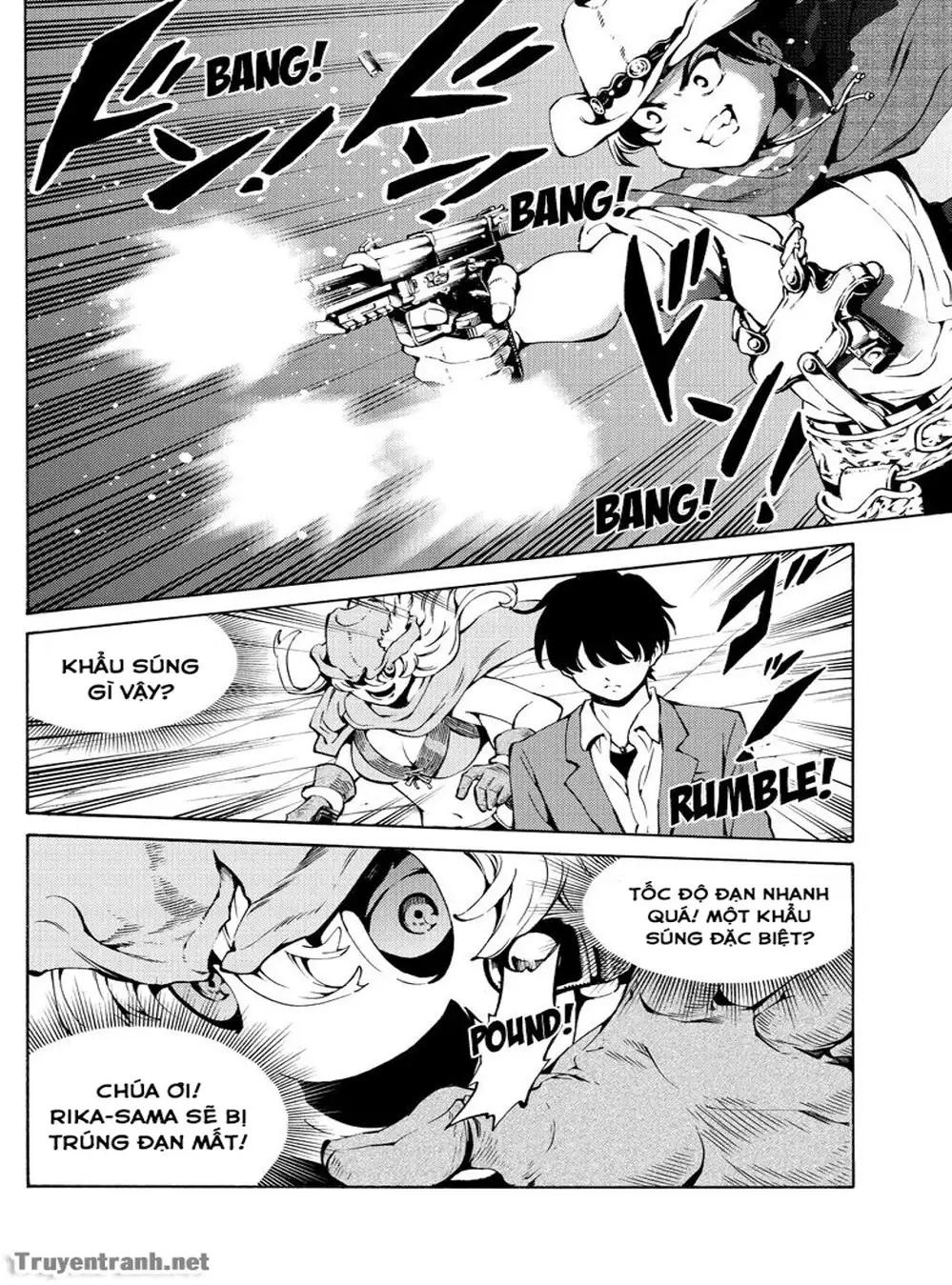 Truyện Tranh Đối Đầu Với Trọng Lực - Tenkuu Shinpan trang 4