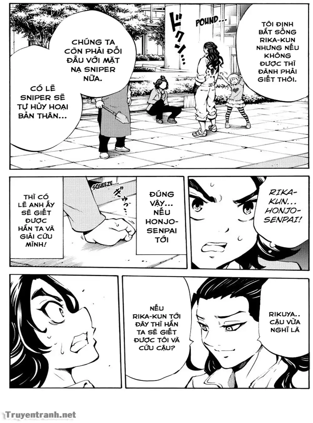 Truyện Tranh Đối Đầu Với Trọng Lực - Tenkuu Shinpan trang 4