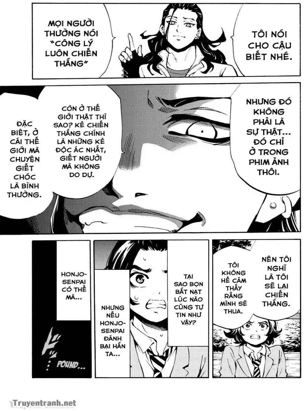 Truyện Tranh Đối Đầu Với Trọng Lực - Tenkuu Shinpan trang 4