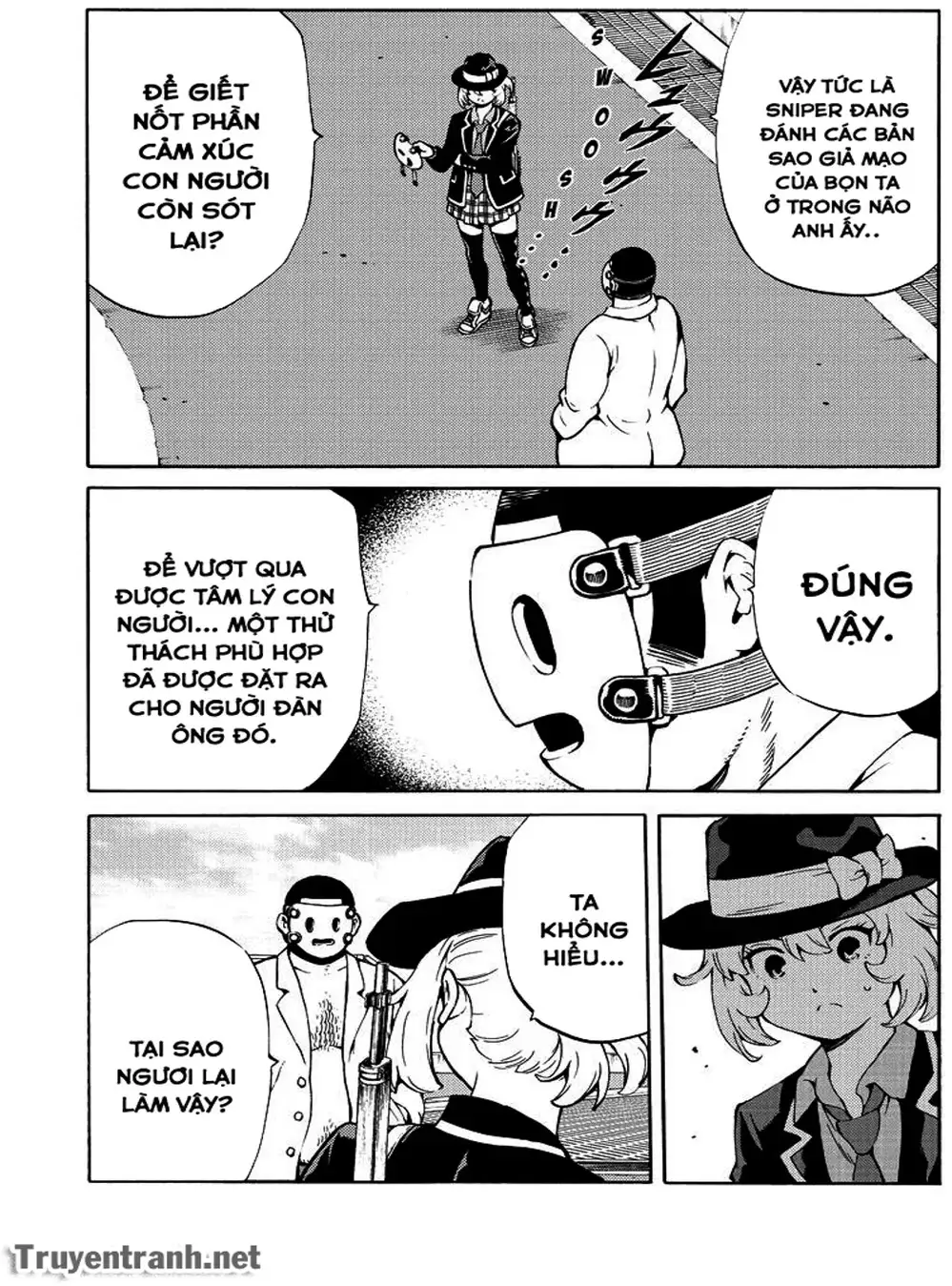 Truyện Tranh Đối Đầu Với Trọng Lực - Tenkuu Shinpan trang 4