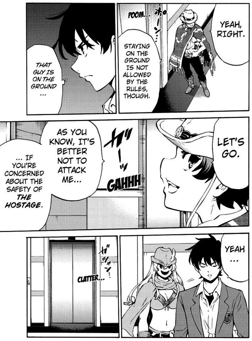 Truyện Tranh Đối Đầu Với Trọng Lực - Tenkuu Shinpan trang 4