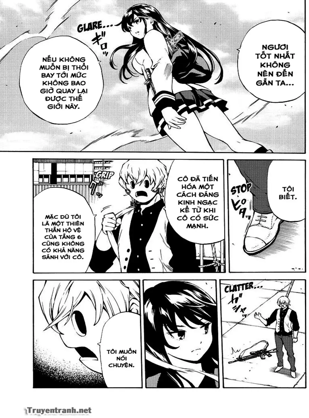 Truyện Tranh Đối Đầu Với Trọng Lực - Tenkuu Shinpan trang 4
