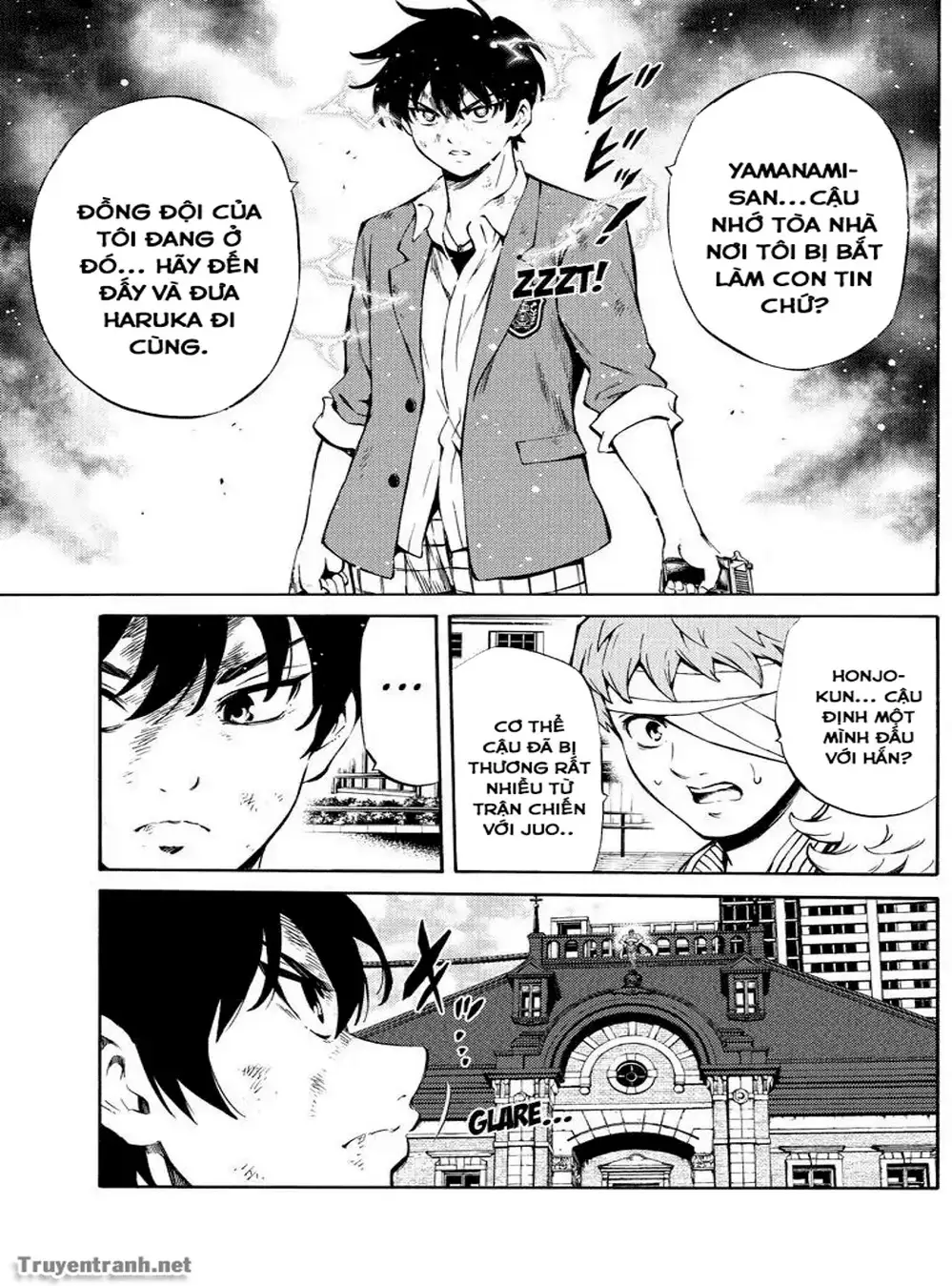 Truyện Tranh Đối Đầu Với Trọng Lực - Tenkuu Shinpan trang 4