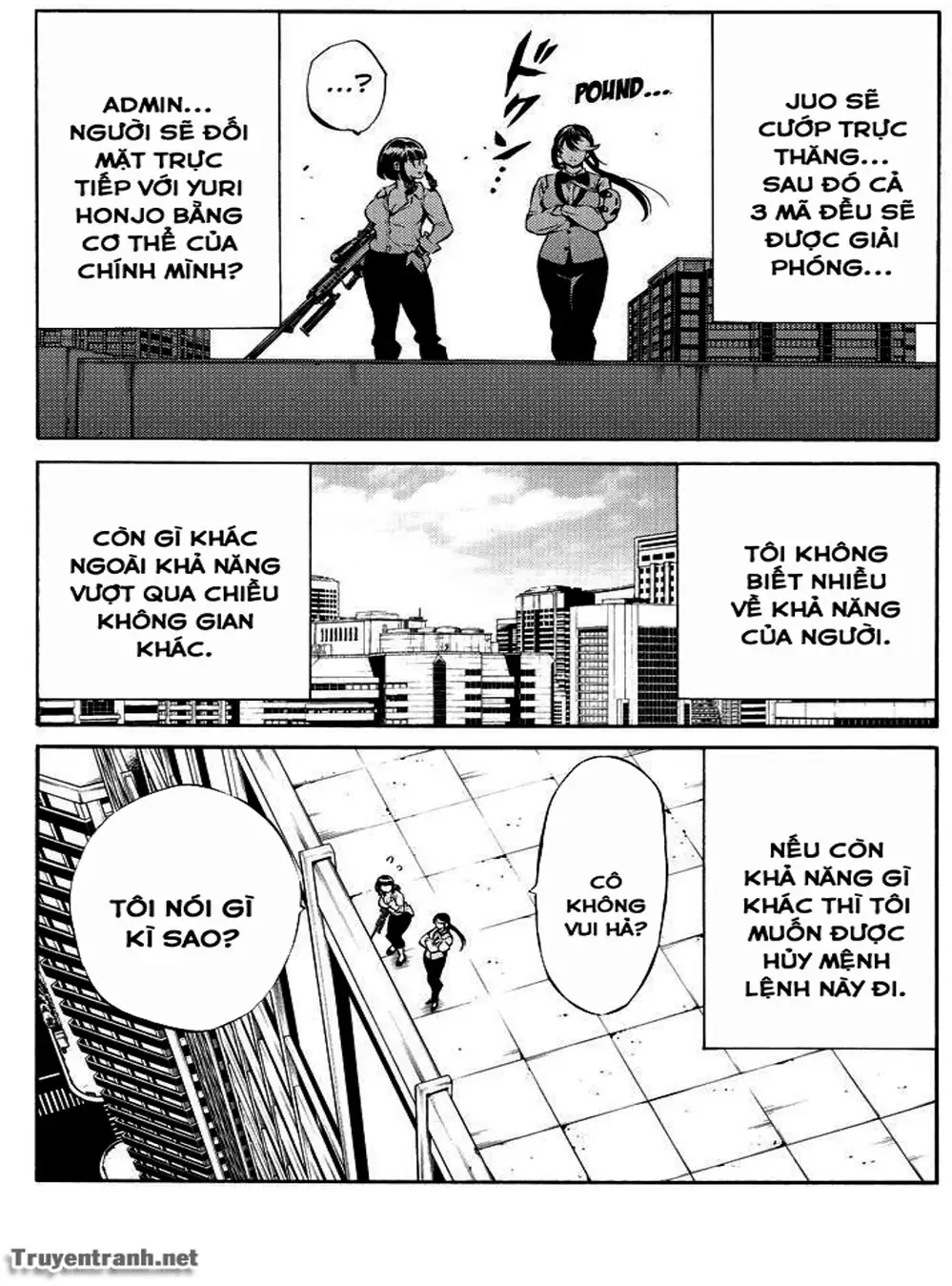 Truyện Tranh Đối Đầu Với Trọng Lực - Tenkuu Shinpan trang 4