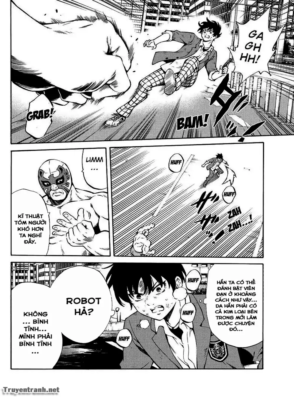 Truyện Tranh Đối Đầu Với Trọng Lực - Tenkuu Shinpan trang 4