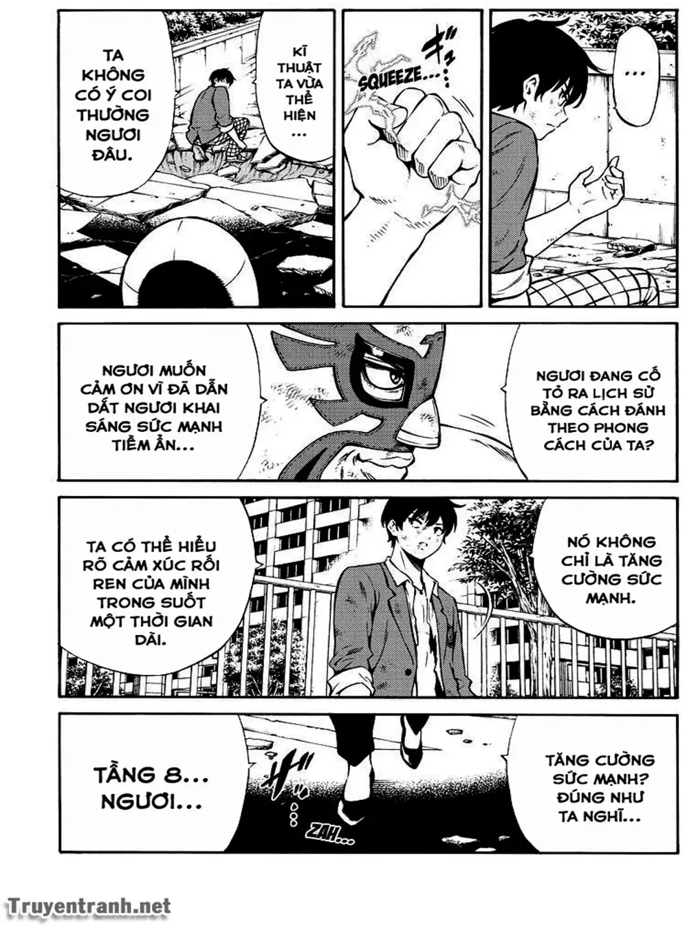 Truyện Tranh Đối Đầu Với Trọng Lực - Tenkuu Shinpan trang 4