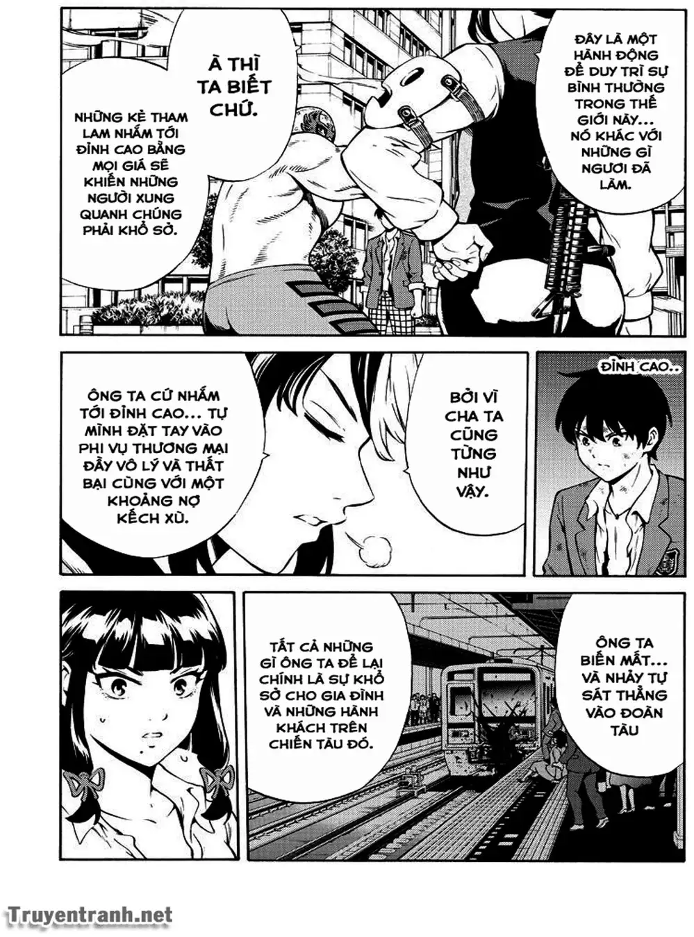 Truyện Tranh Đối Đầu Với Trọng Lực - Tenkuu Shinpan trang 4