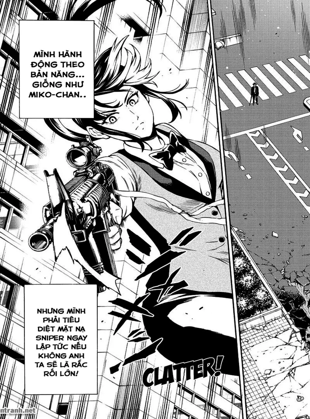 Truyện Tranh Đối Đầu Với Trọng Lực - Tenkuu Shinpan trang 4