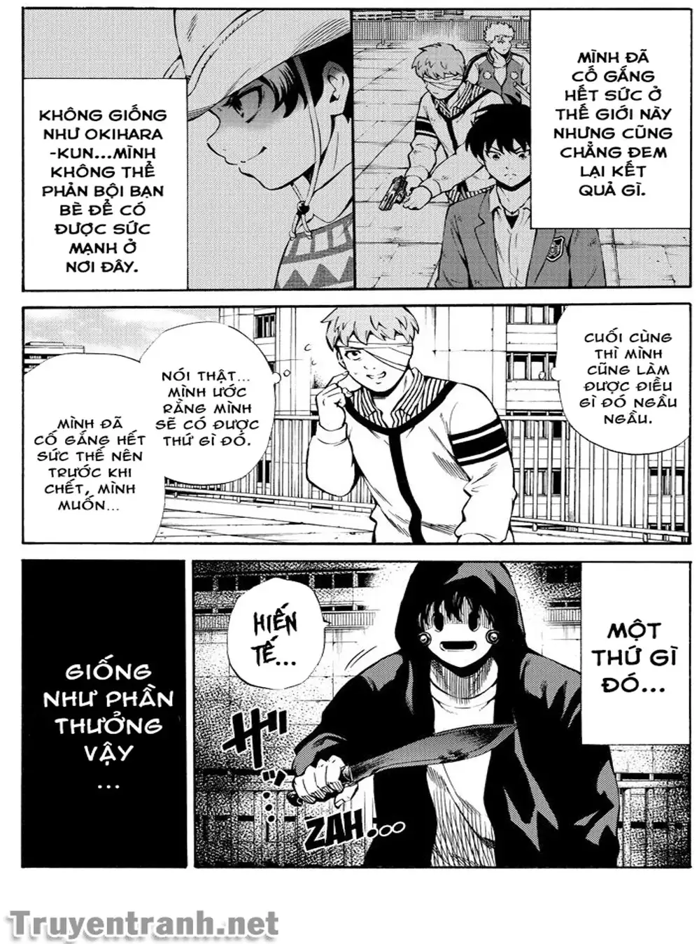 Truyện Tranh Đối Đầu Với Trọng Lực - Tenkuu Shinpan trang 4