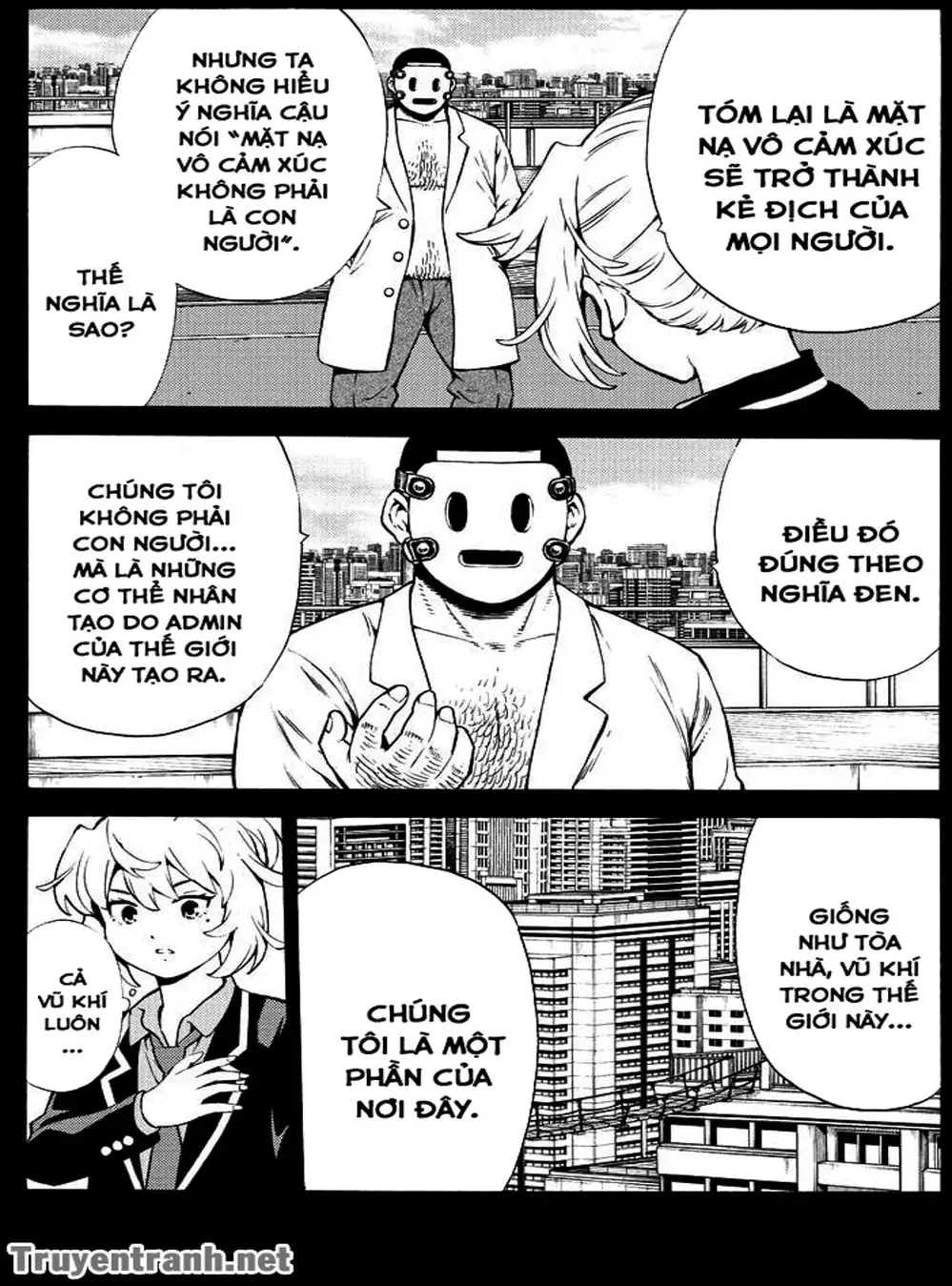 Truyện Tranh Đối Đầu Với Trọng Lực - Tenkuu Shinpan trang 4