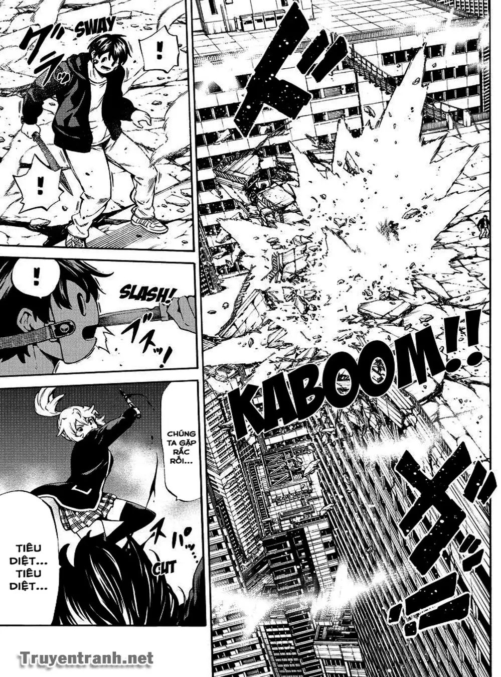 Truyện Tranh Đối Đầu Với Trọng Lực - Tenkuu Shinpan trang 4