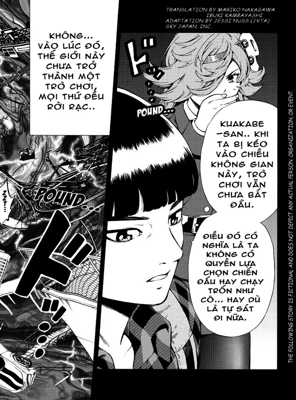 Truyện Tranh Đối Đầu Với Trọng Lực - Tenkuu Shinpan trang 4