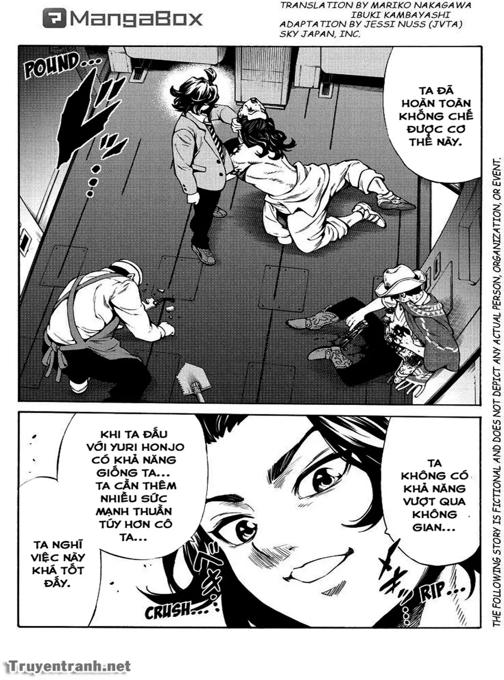 Truyện Tranh Đối Đầu Với Trọng Lực - Tenkuu Shinpan trang 4