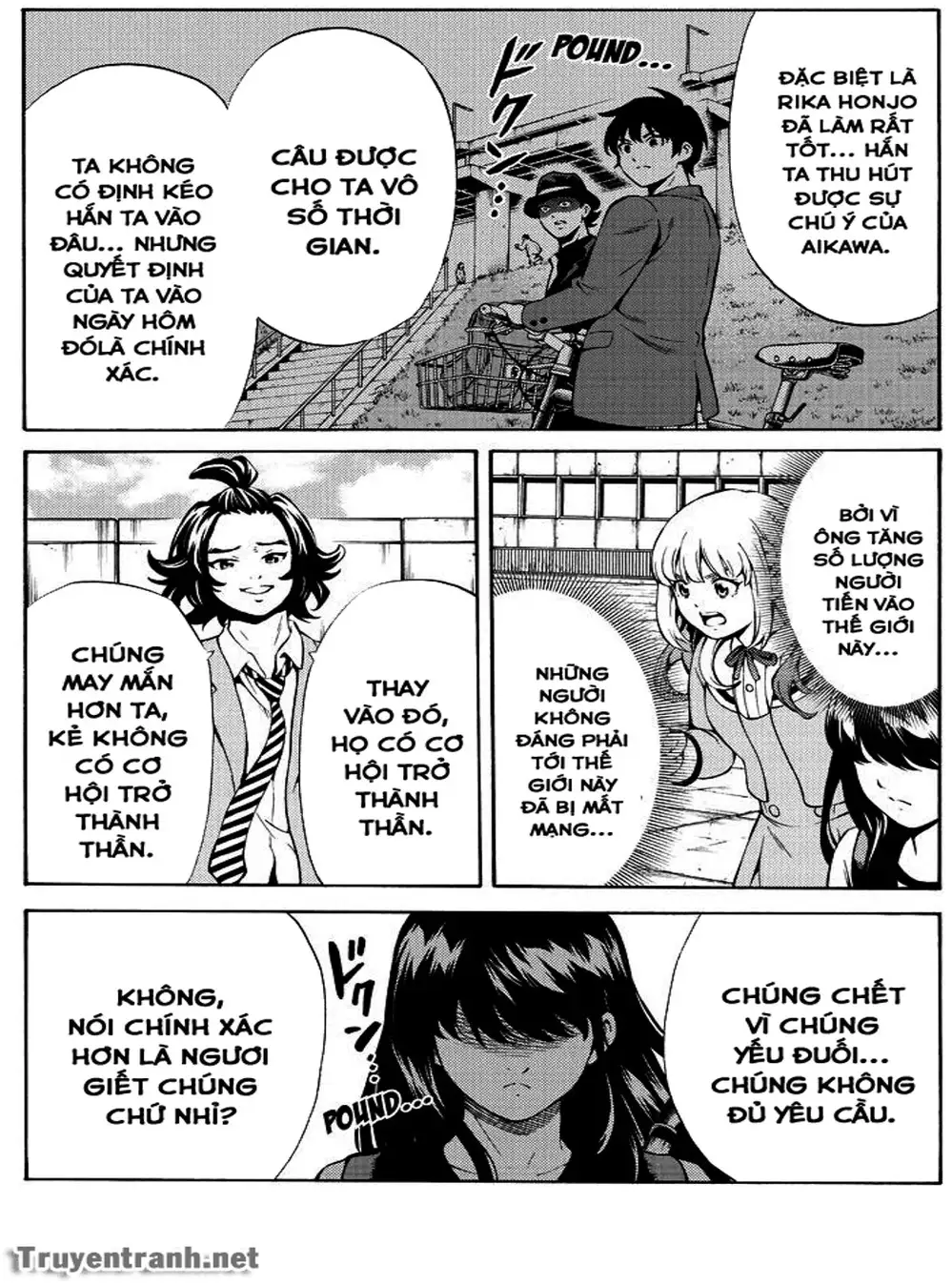 Truyện Tranh Đối Đầu Với Trọng Lực - Tenkuu Shinpan trang 4