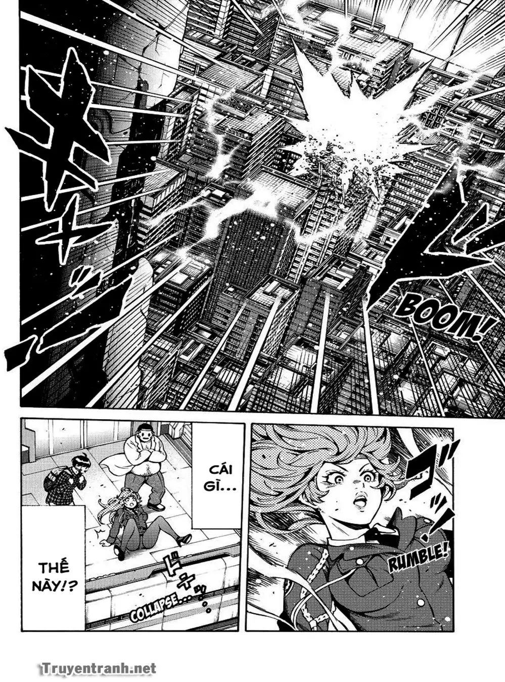 Truyện Tranh Đối Đầu Với Trọng Lực - Tenkuu Shinpan trang 4
