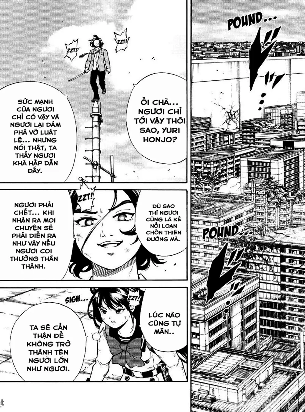 Truyện Tranh Đối Đầu Với Trọng Lực - Tenkuu Shinpan trang 4