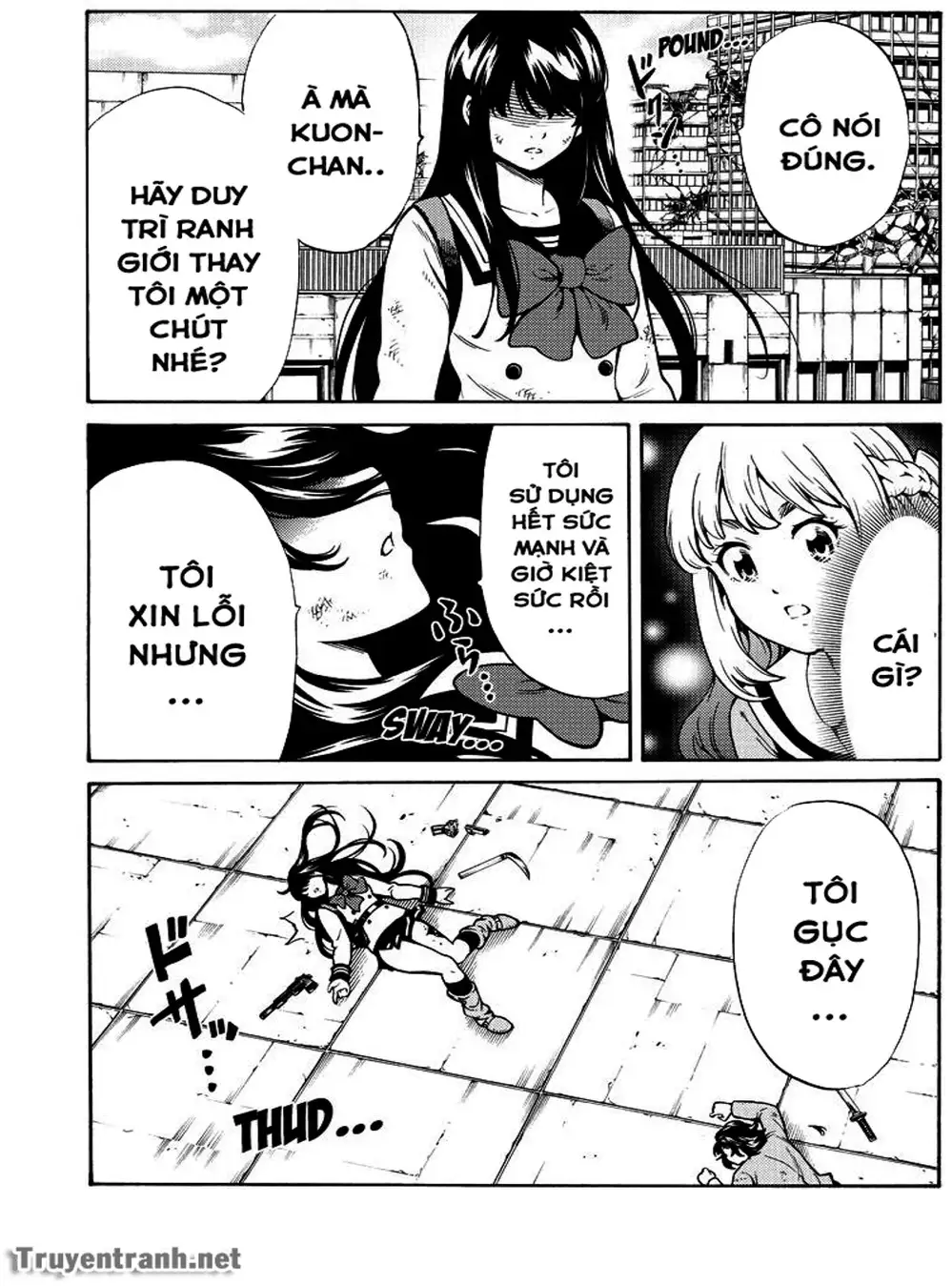 Truyện Tranh Đối Đầu Với Trọng Lực - Tenkuu Shinpan trang 4