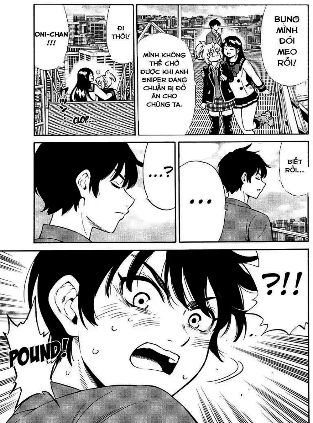 Truyện Tranh Đối Đầu Với Trọng Lực - Tenkuu Shinpan trang 4