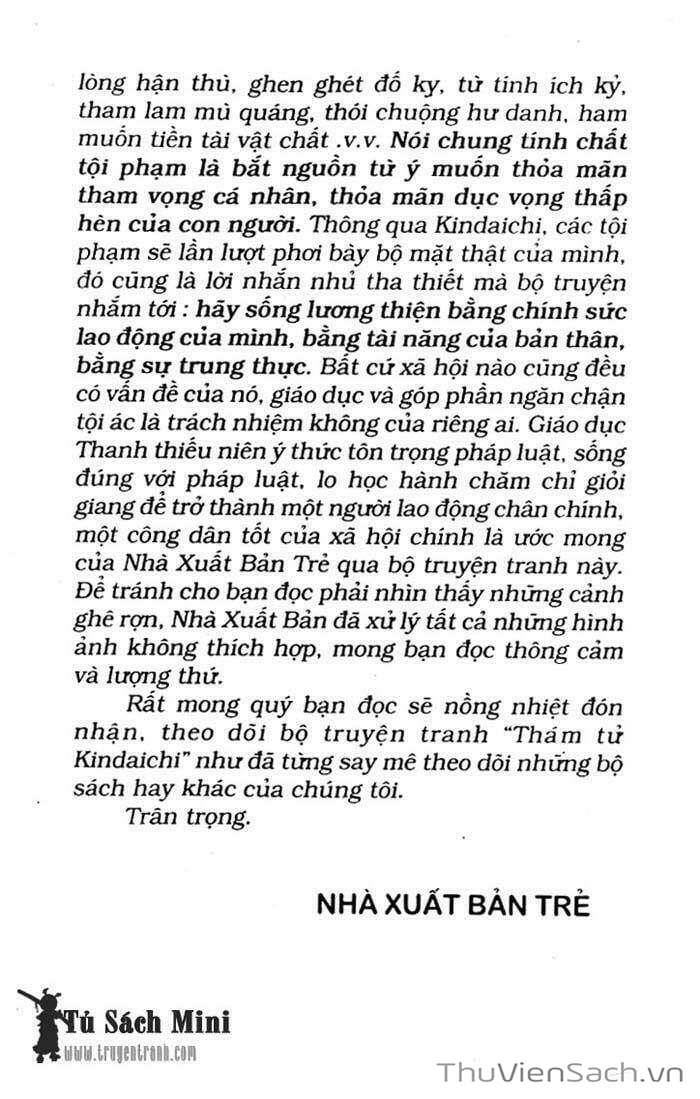 Truyện Tranh Thám Tử Kindaichi trang 4