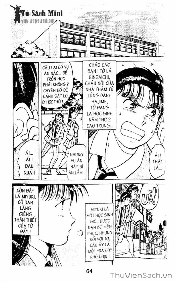 Truyện Tranh Thám Tử Kindaichi trang 4