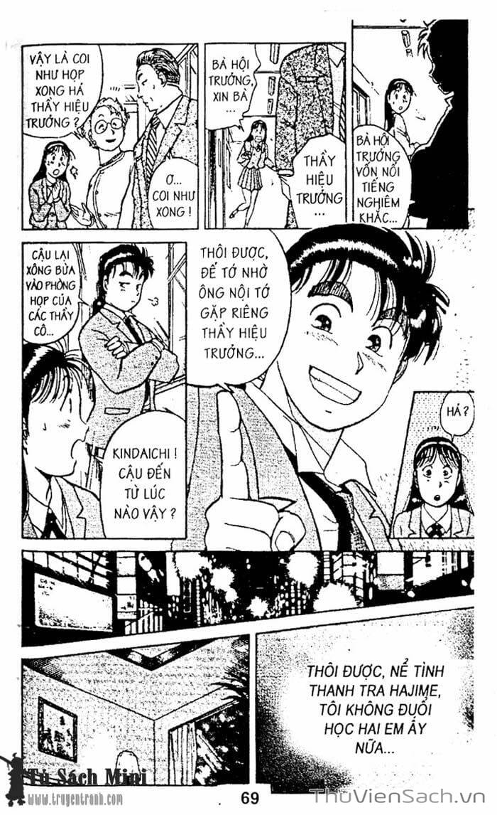 Truyện Tranh Thám Tử Kindaichi trang 4