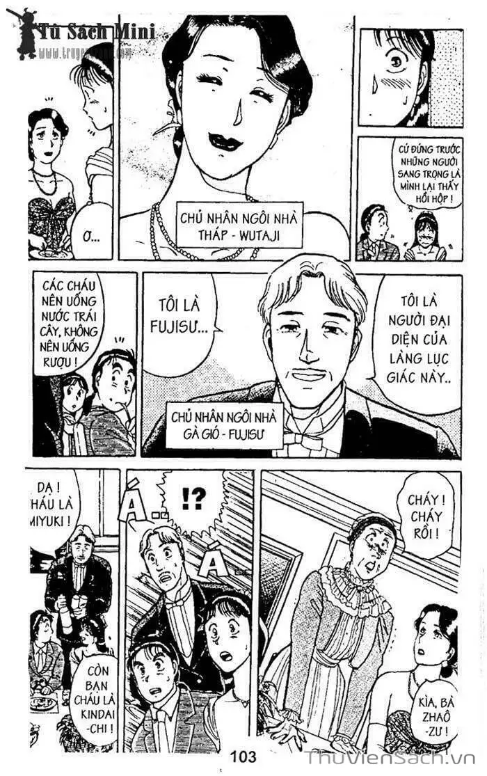 Truyện Tranh Thám Tử Kindaichi trang 4