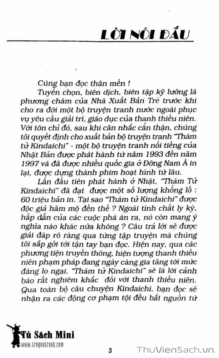 Truyện Tranh Thám Tử Kindaichi trang 4