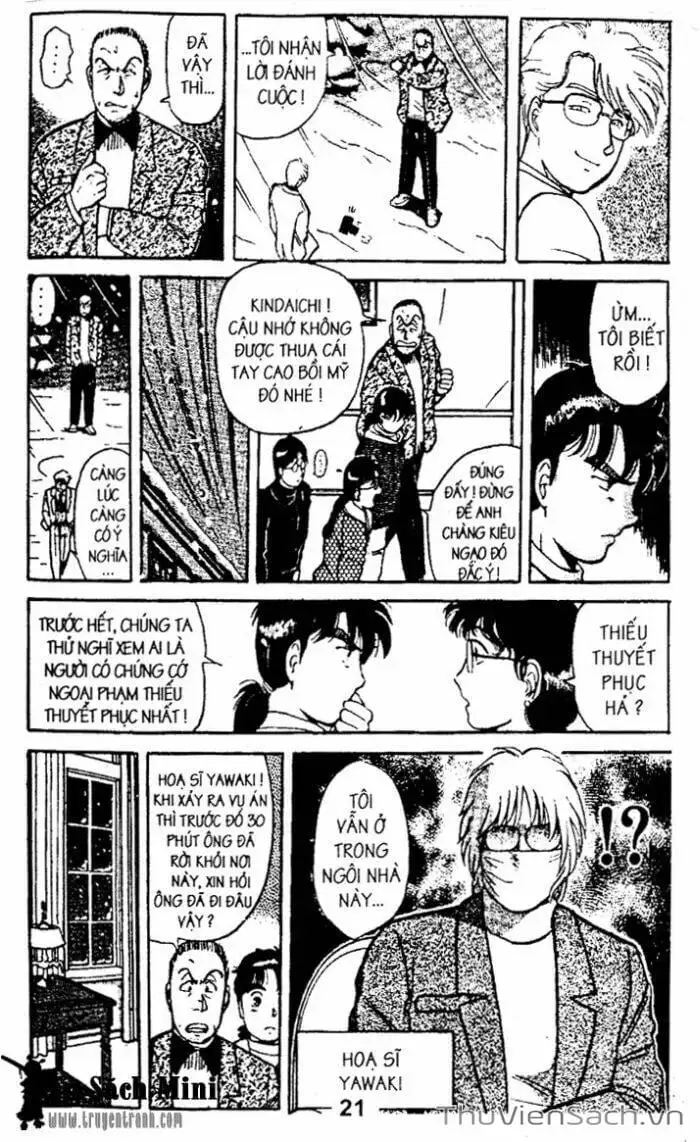 Truyện Tranh Thám Tử Kindaichi trang 4