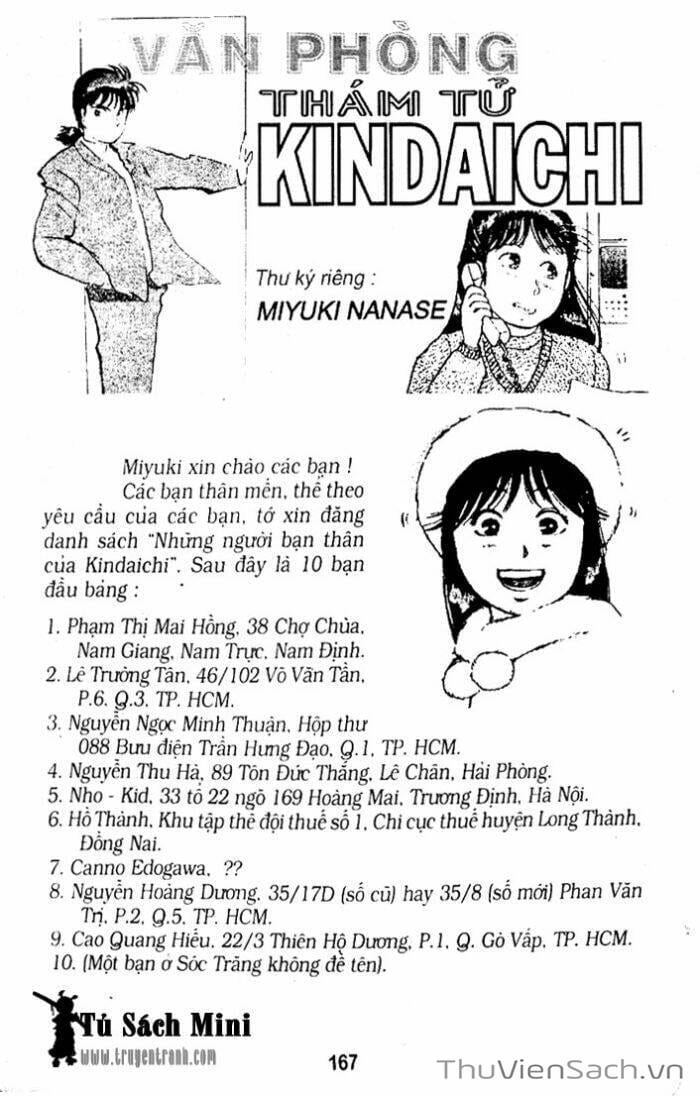 Truyện Tranh Thám Tử Kindaichi trang 4