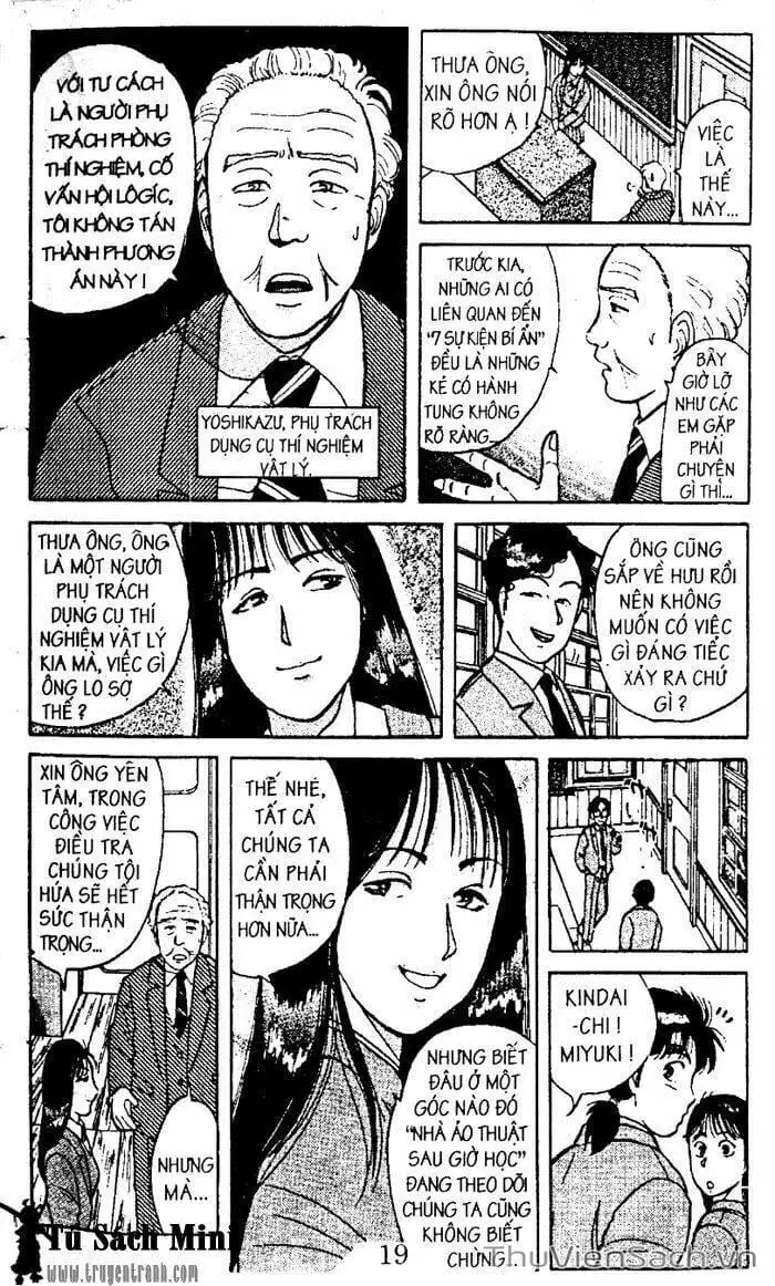 Truyện Tranh Thám Tử Kindaichi trang 4