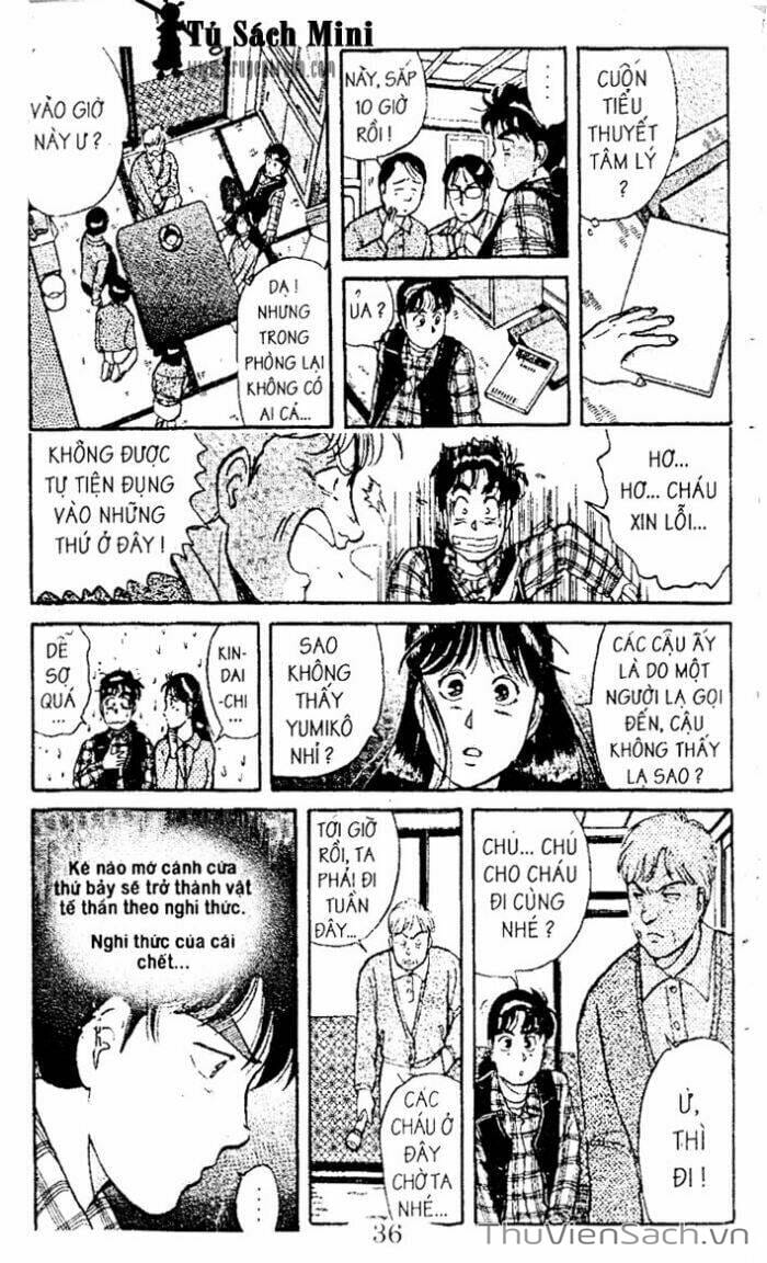 Truyện Tranh Thám Tử Kindaichi trang 4