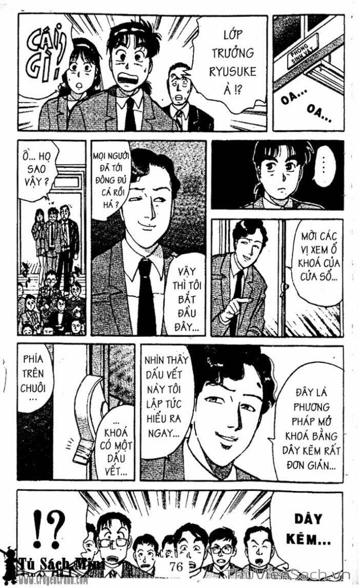 Truyện Tranh Thám Tử Kindaichi trang 4