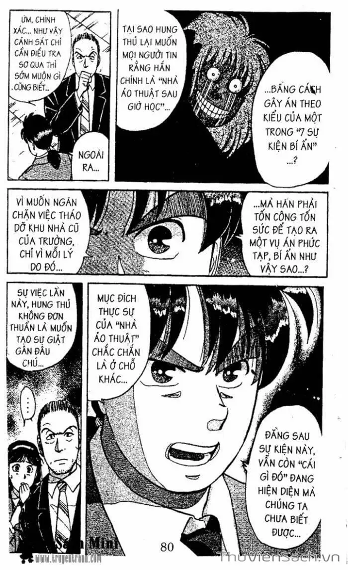 Truyện Tranh Thám Tử Kindaichi trang 4