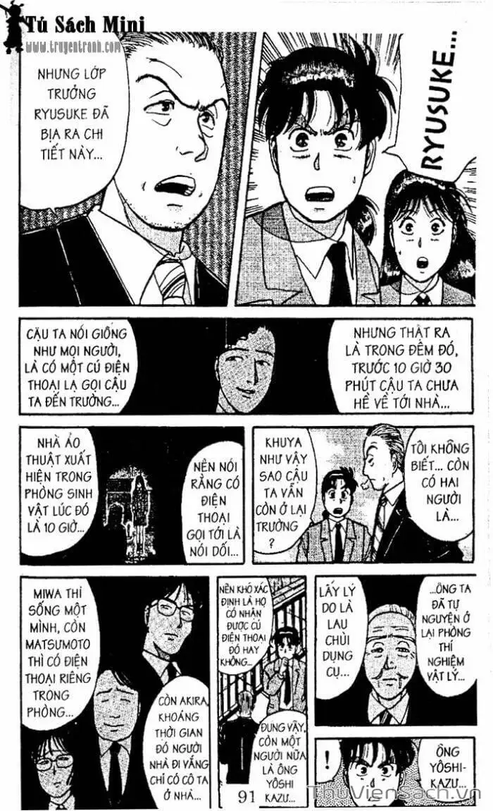 Truyện Tranh Thám Tử Kindaichi trang 4