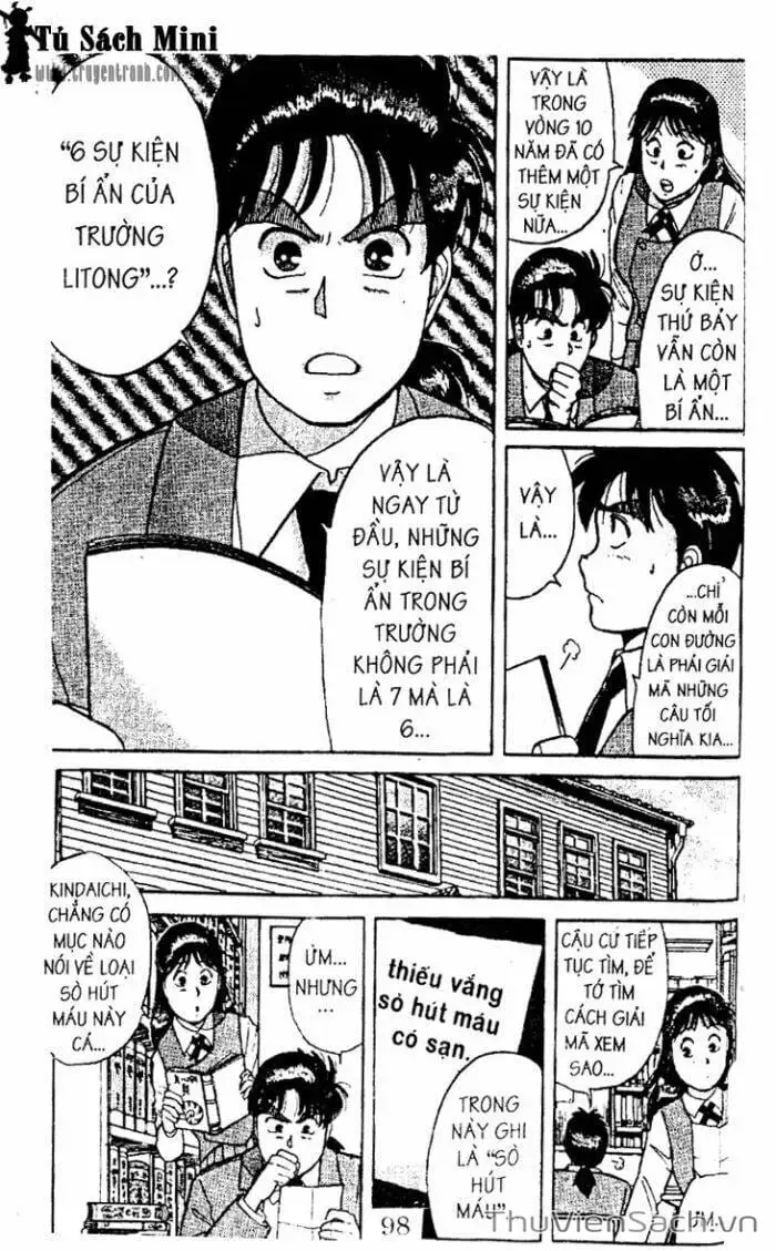 Truyện Tranh Thám Tử Kindaichi trang 4