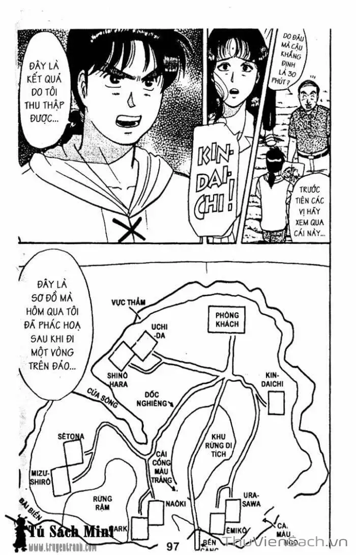 Truyện Tranh Thám Tử Kindaichi trang 4