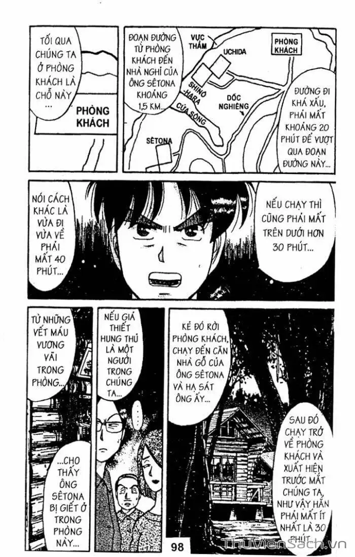 Truyện Tranh Thám Tử Kindaichi trang 4