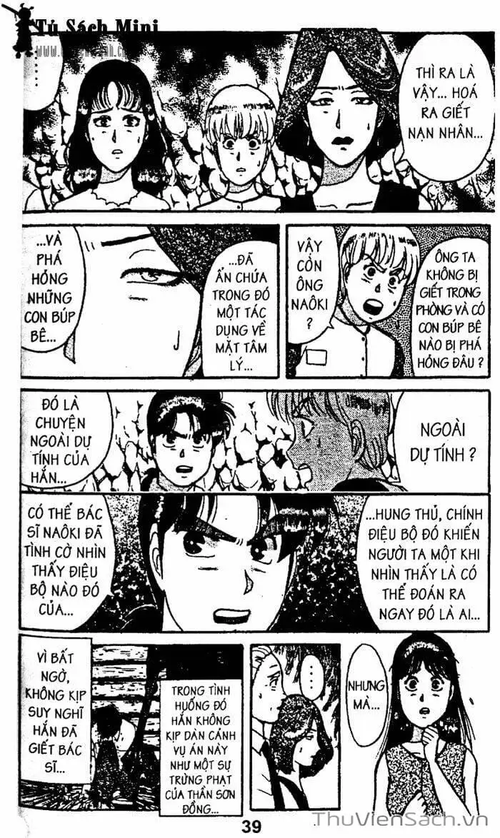 Truyện Tranh Thám Tử Kindaichi trang 4