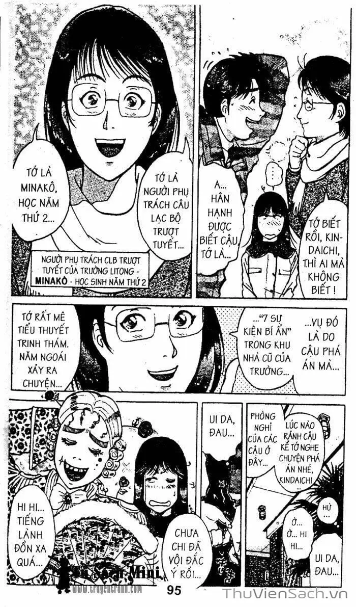 Truyện Tranh Thám Tử Kindaichi trang 4