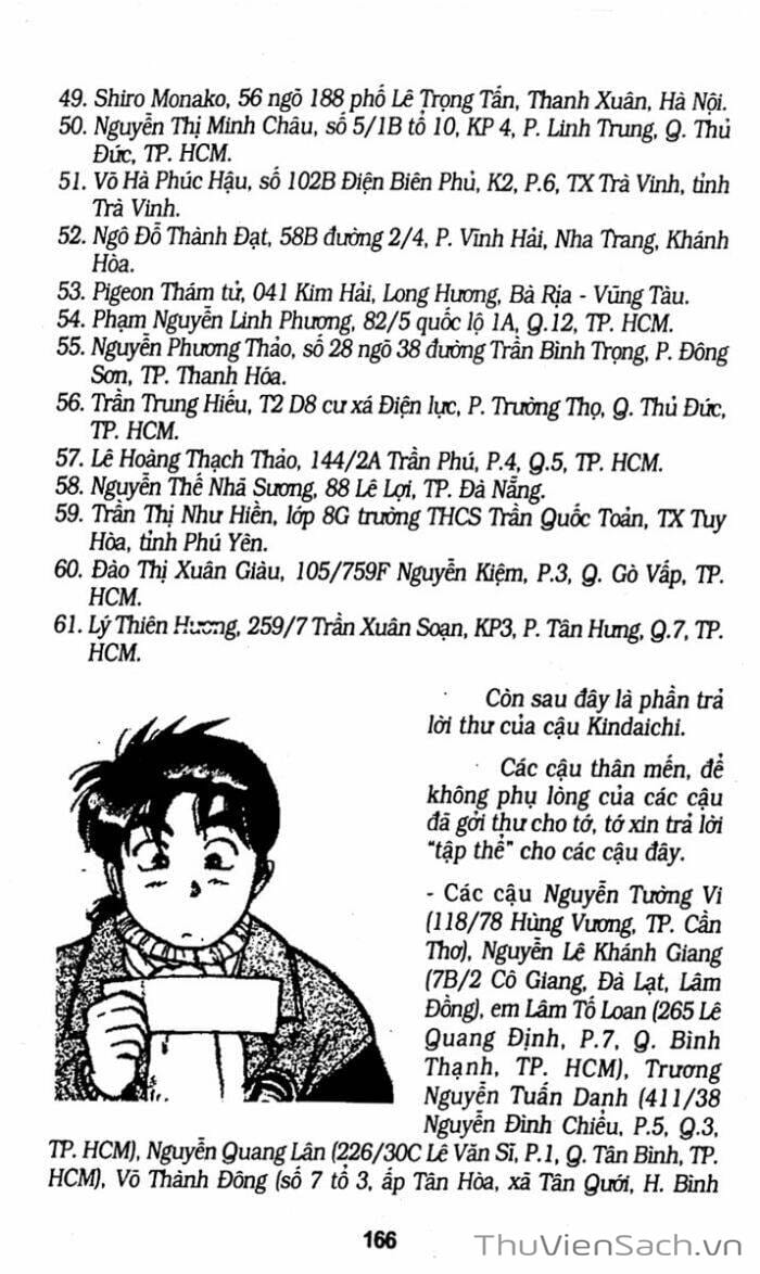 Truyện Tranh Thám Tử Kindaichi trang 4
