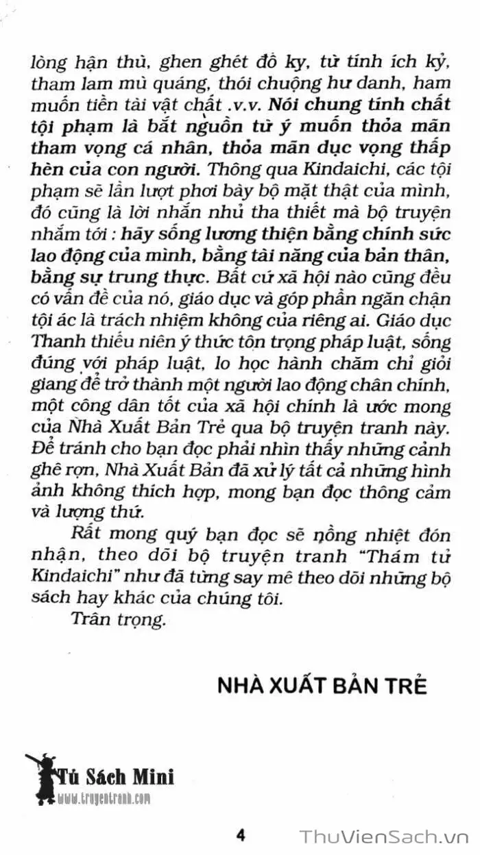 Truyện Tranh Thám Tử Kindaichi trang 4