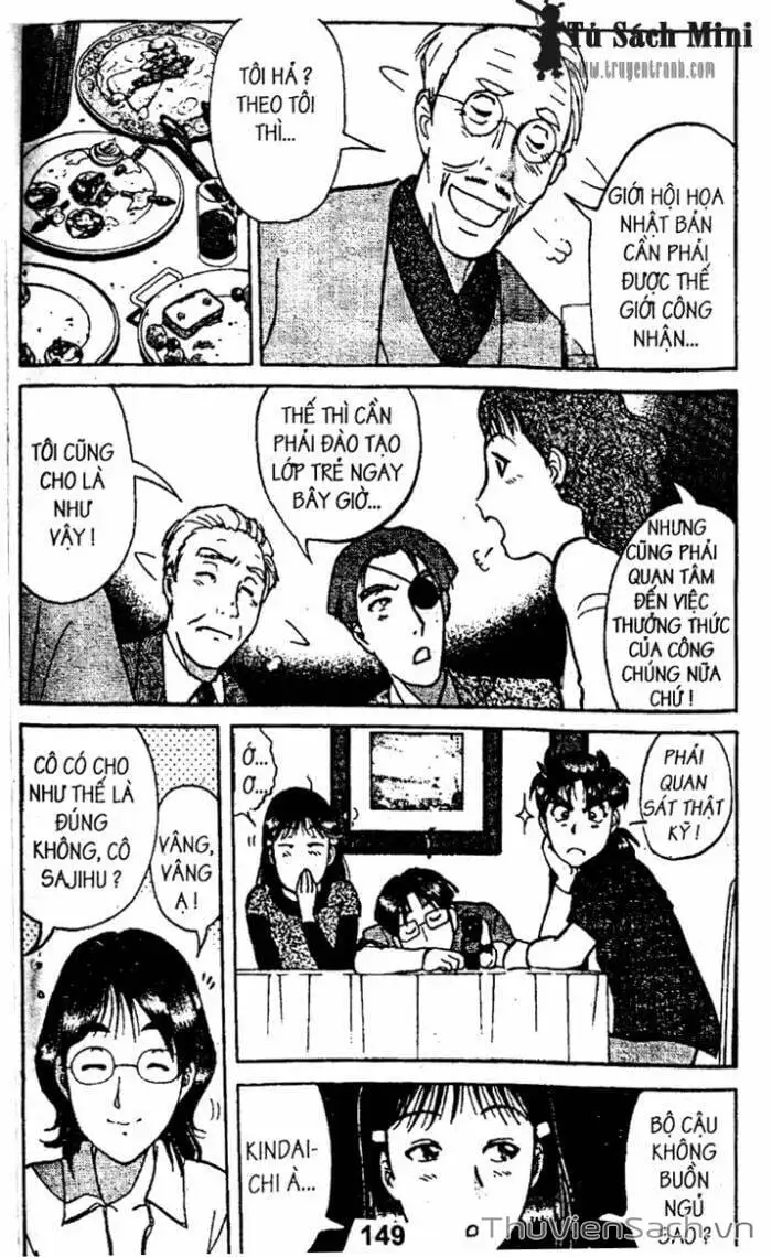 Truyện Tranh Thám Tử Kindaichi trang 4