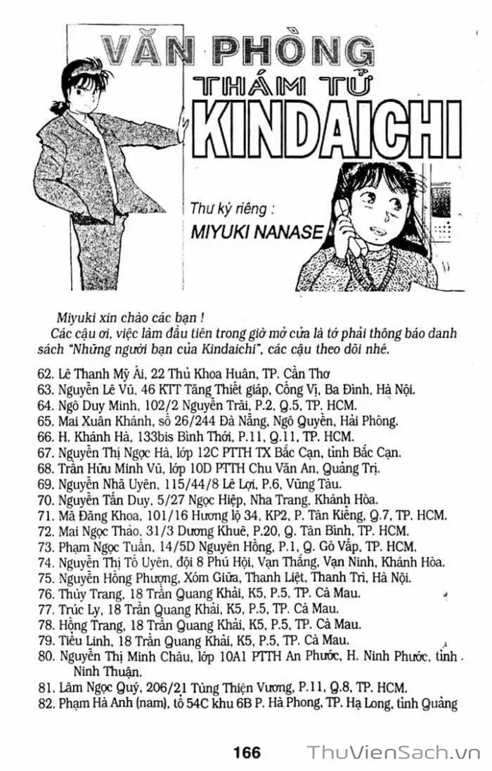 Truyện Tranh Thám Tử Kindaichi trang 4