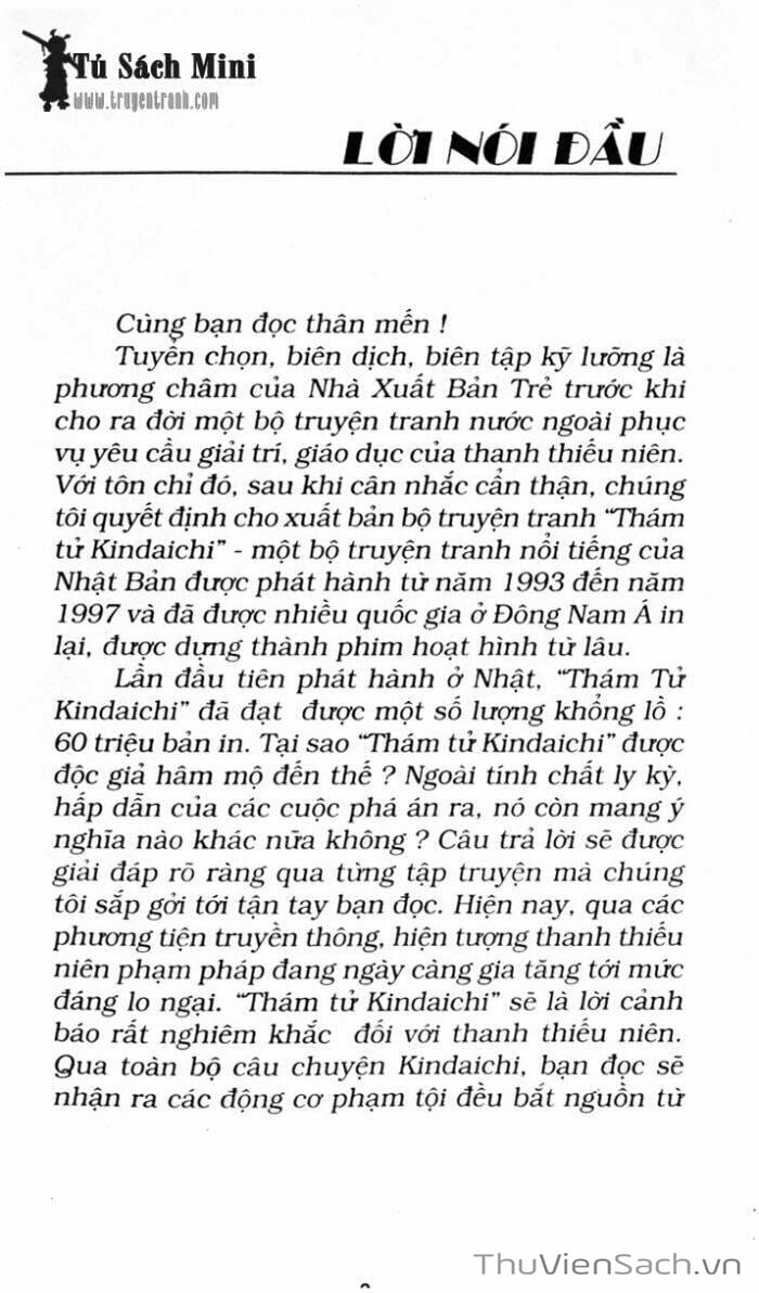 Truyện Tranh Thám Tử Kindaichi trang 4
