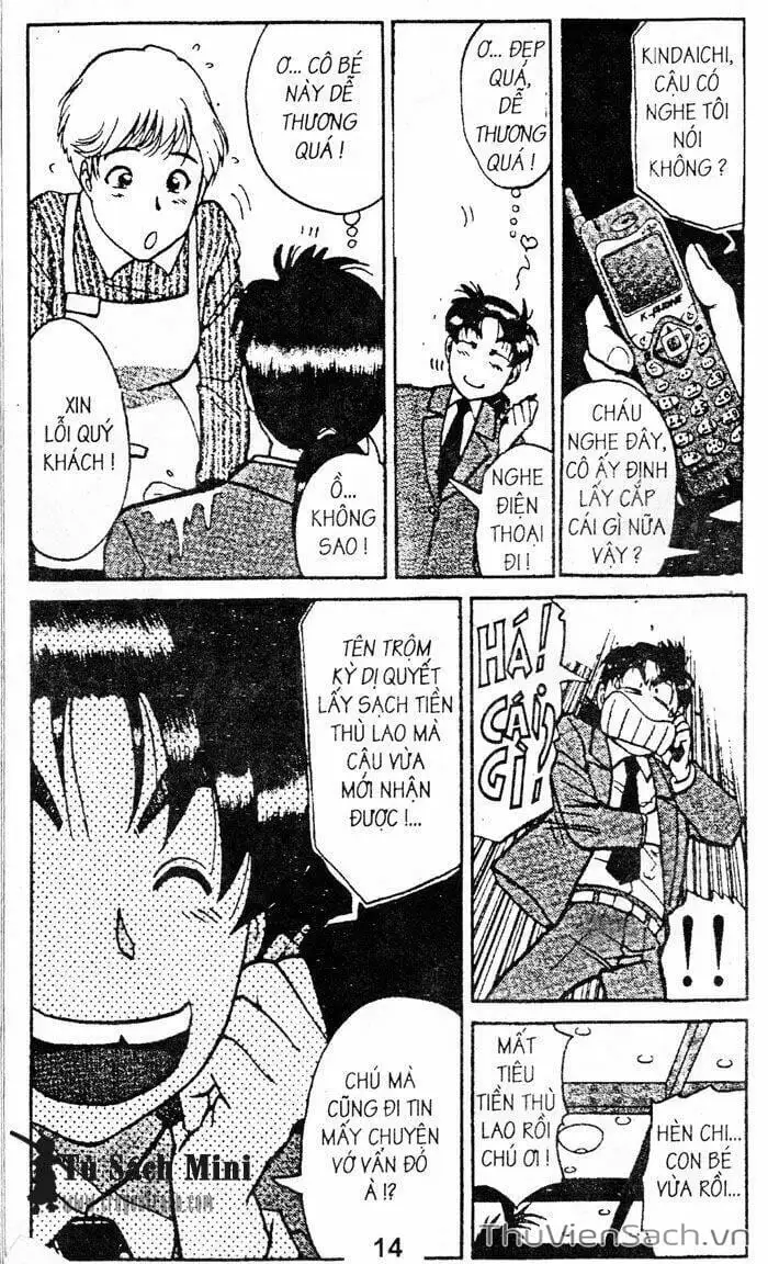 Truyện Tranh Thám Tử Kindaichi trang 4