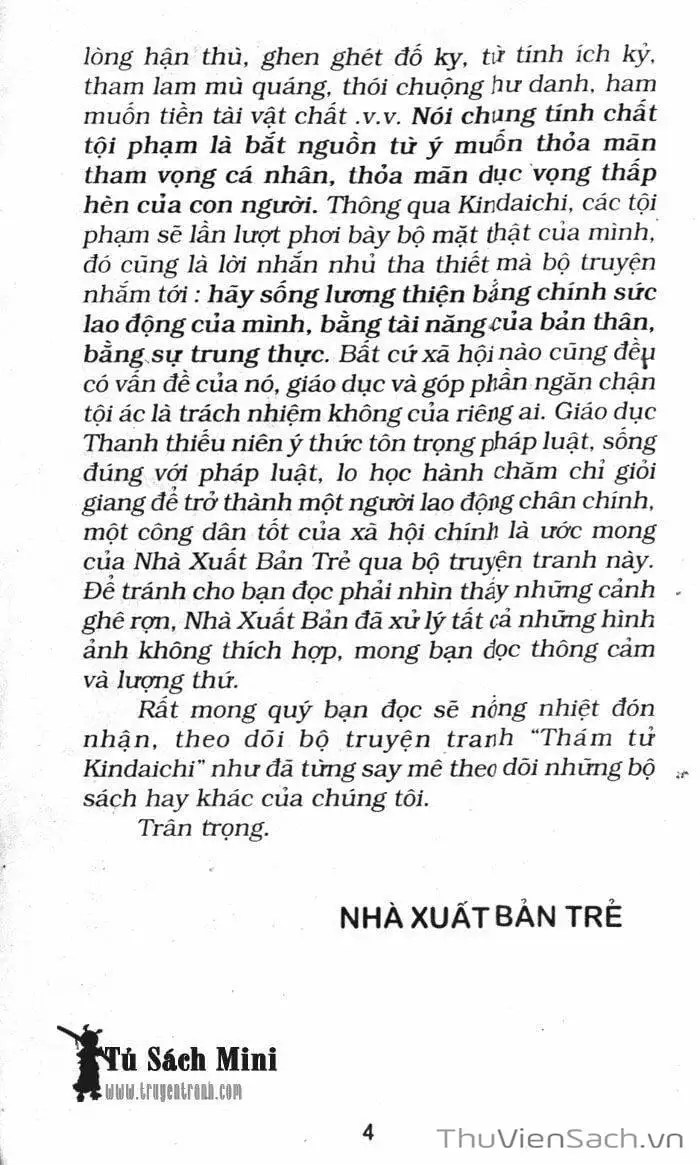 Truyện Tranh Thám Tử Kindaichi trang 4