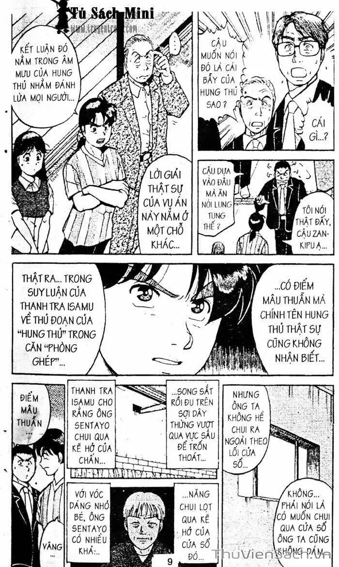 Truyện Tranh Thám Tử Kindaichi trang 4